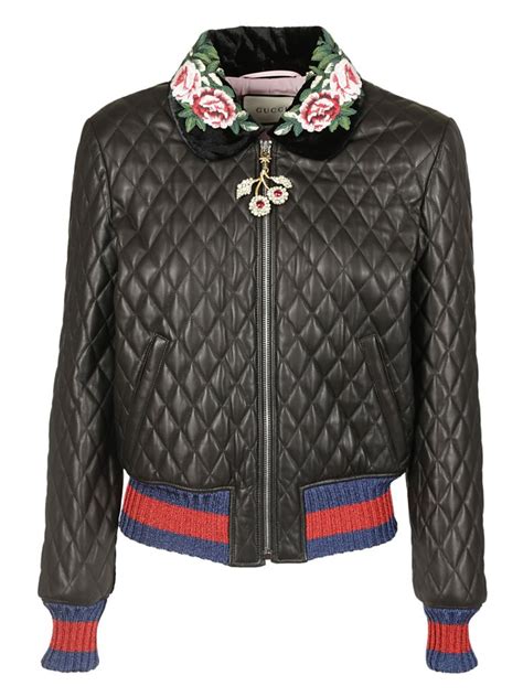 gucci shirt and utility jackets for women|gucci bomber jacket women's.